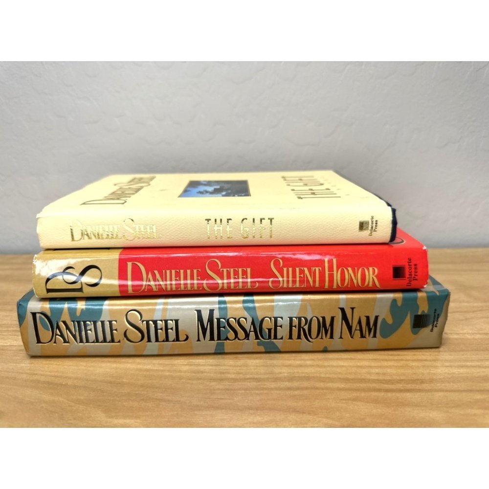 Danielle Steel Message From Nam The Gift Silent Honor Paperback War Set of 3
